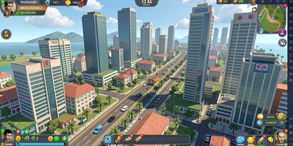 Tampilan permainan slot yang menarik dan penuh warna.