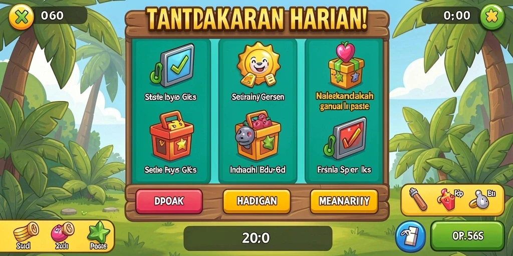 Tampilan antarmuka yang intuitif dan menarik.