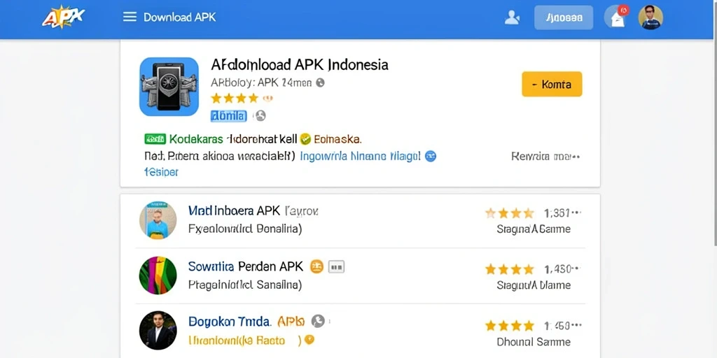 Tampilan antarmuka yang intuitif dan menarik.