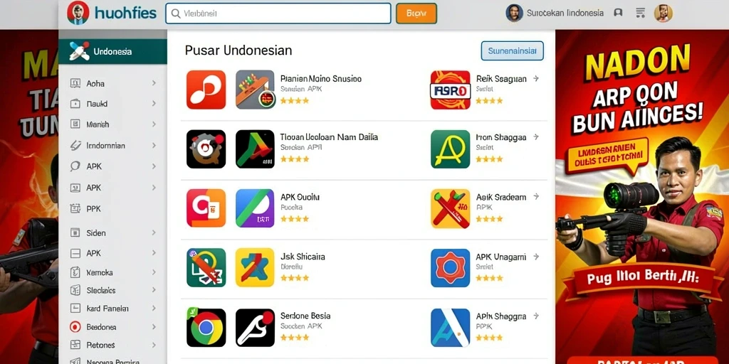 Tampilan antarmuka pengguna yang menarik dan modern.