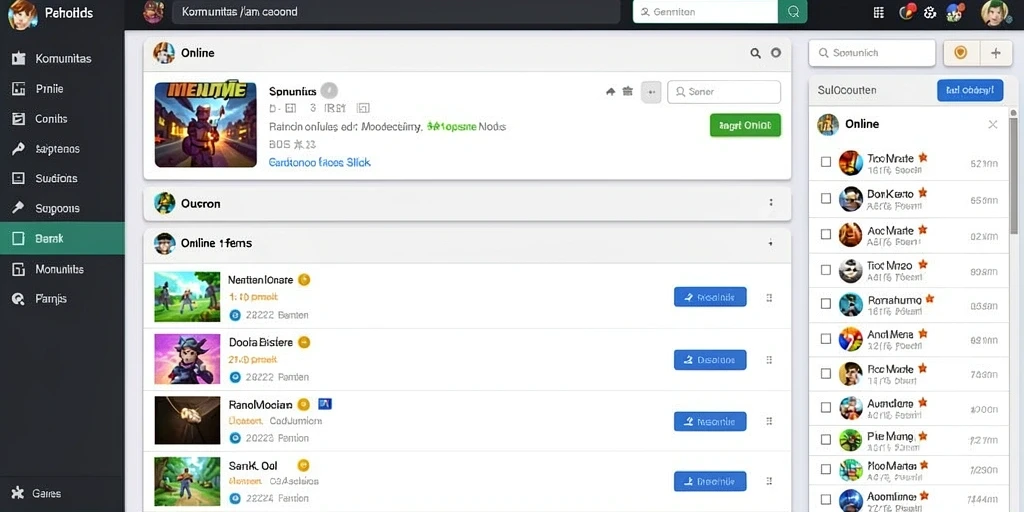 Tampilan antarmuka utama LUCKYRP yang menarik.