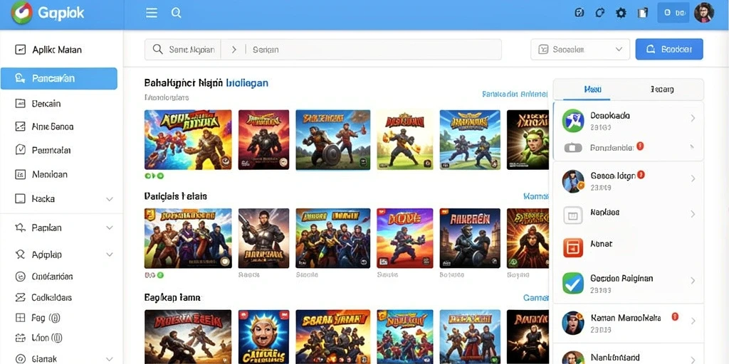 Screenshot menampilkan karakter utama dalam aksi.