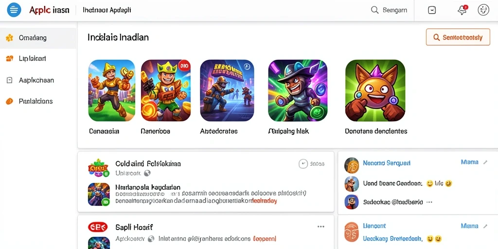 Tangkapan layar dari level pertama yang menantang.