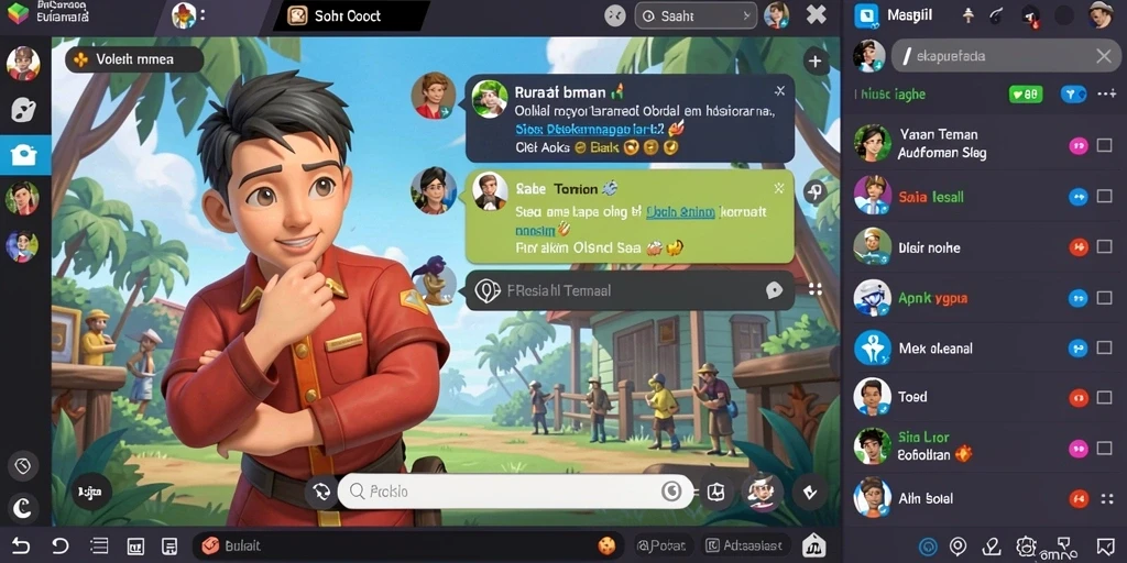 Screenshot menampilkan tampilan grafis yang mengesankan.