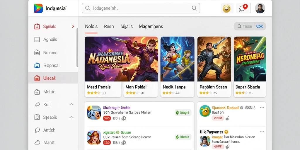 Tampilan antarmuka utama aplikasi PARTAITOGEL.
