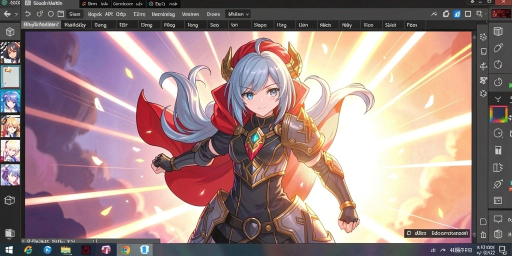 Tampilan antarmuka game yang user-friendly.