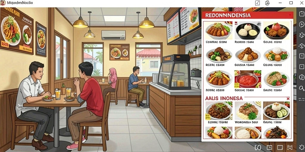 Tampilan antarmuka yang intuitif dan menarik.