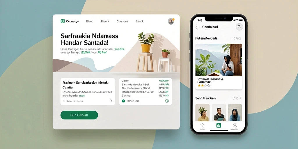 Tampilan antarmuka yang menarik dan user-friendly.