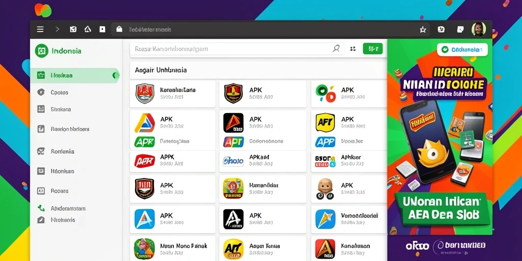Menampilkan karakter utama yang siap beraksi.