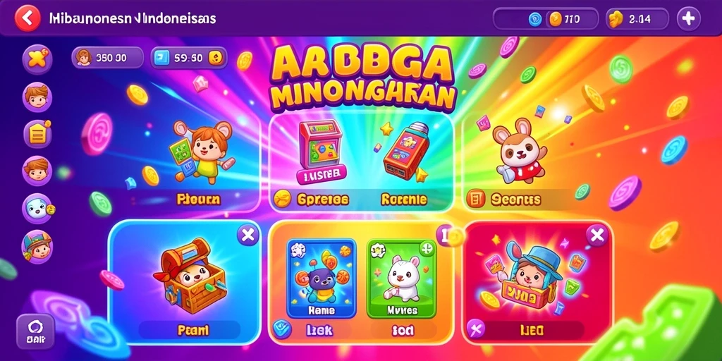 Tampilan antarmuka yang simpel dan menarik.