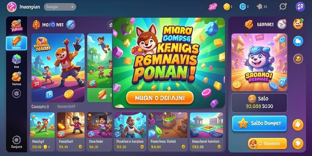 Tampilan antarmuka yang menarik dan user-friendly.