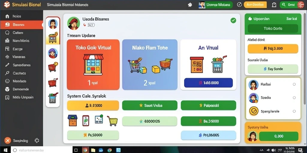 Screenshot menunjukkan karakter utama dalam misi penting.