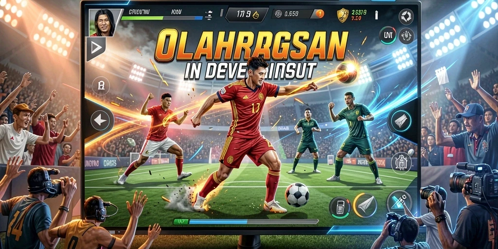 Screenshot menampilkan karakter kustom dengan desain yang menarik.